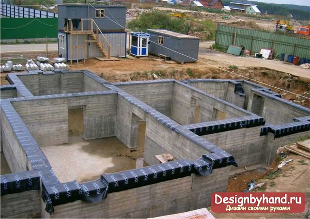 Фундамент для дома своими руками Фундамент для дома своими руками