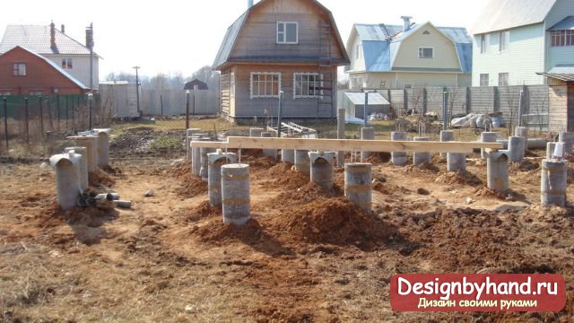 Фундамент для дома своими руками Фундамент для дома своими руками